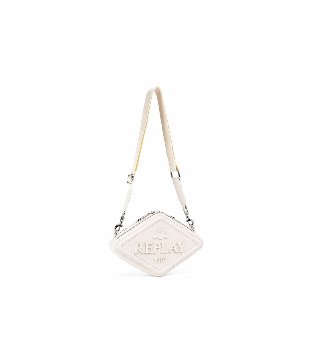 ダイヤモンド型クロスボディバッグ 詳細画像 オフホワイト 3